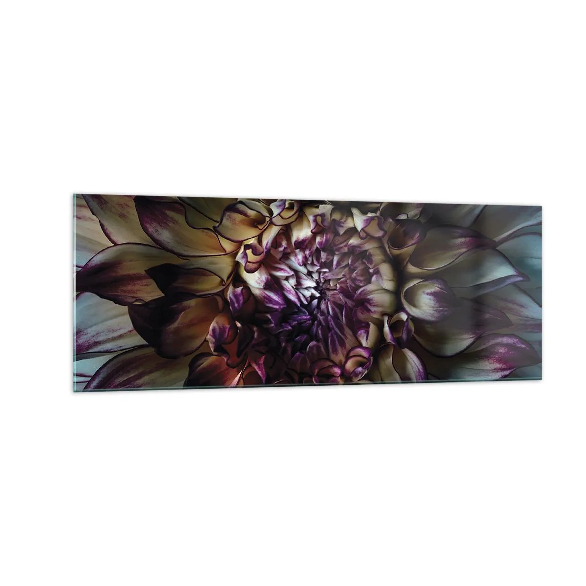 Billede på glas - Ungdommens blomstring - 140x50 cm