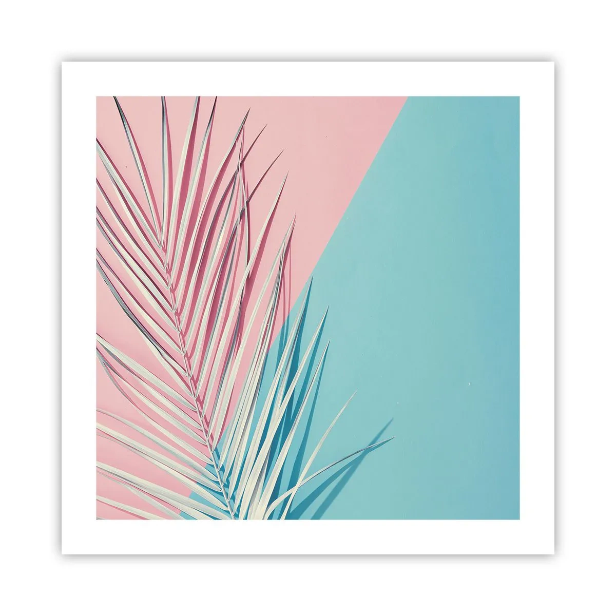 Plakat - Tropisk indtryk - 50x50 cm