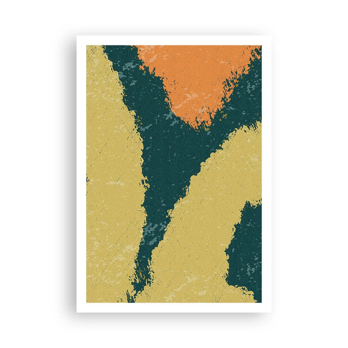 Plakat - Abstraktion - i slowmotion - 70x100 cm