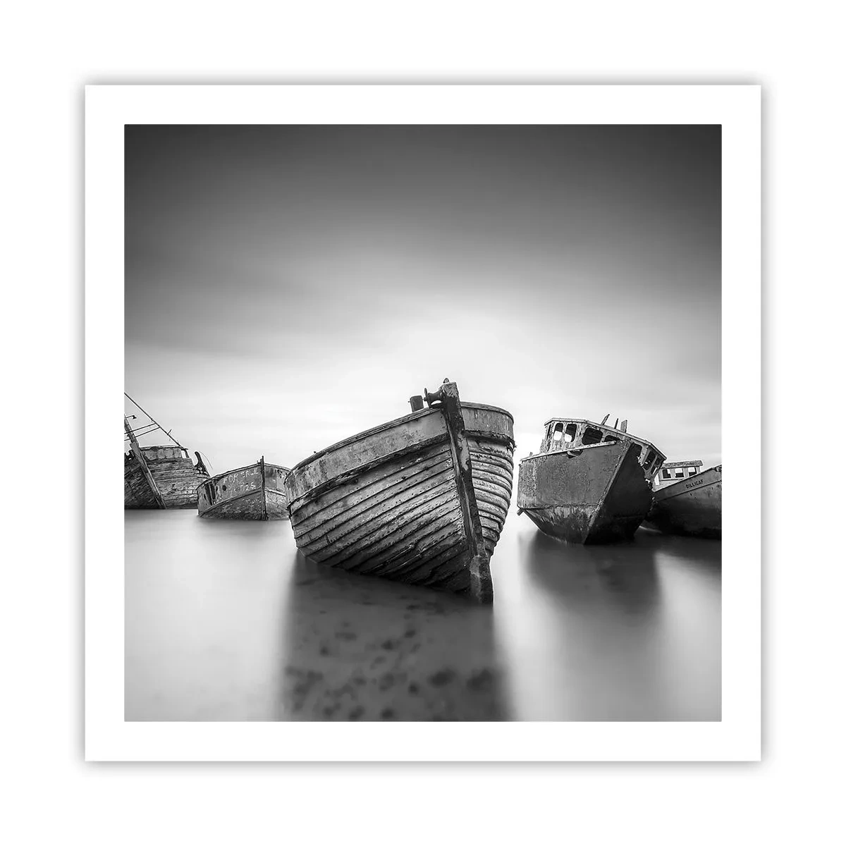 Plakat - Nu er det bare minder... - 60x60 cm