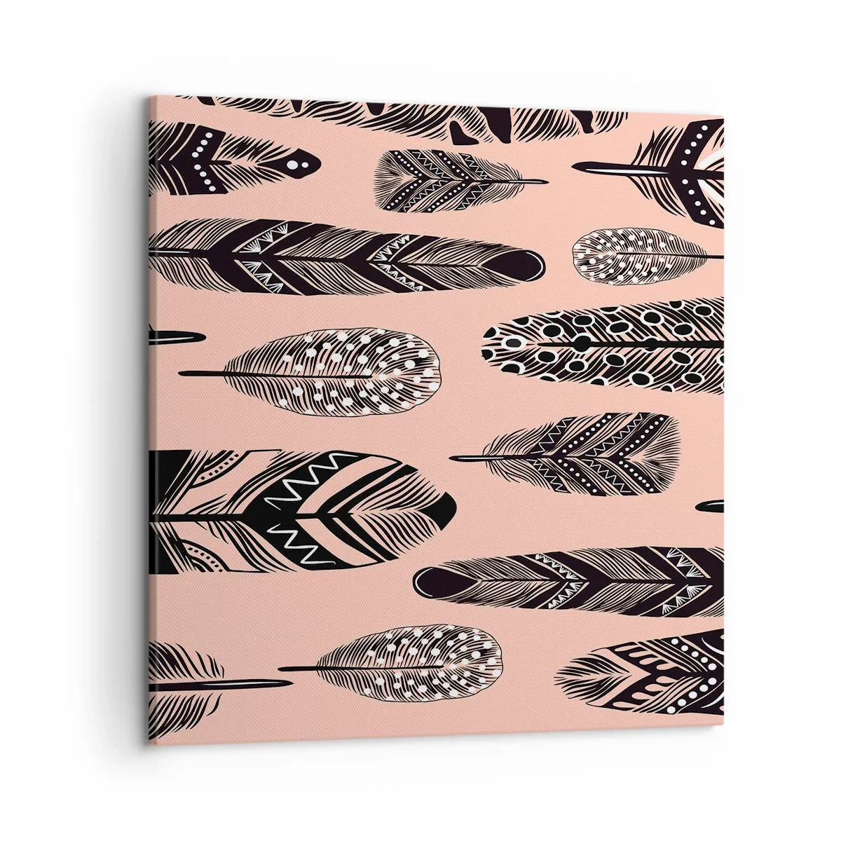 Lærredstryk - Billede på lærred - Indisk samling - 50x50 cm