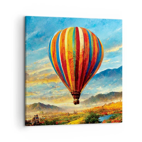 Lærredstryk - Billede på lærred - I stilhed kan du se mere - 60x60 cm