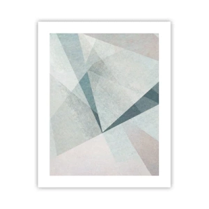 Plakat - Rolig og alligevel dynamisk - 40x50 cm