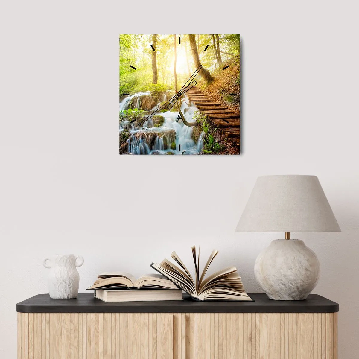 Vægur, Uret - Den ønskede kølighed - 40x40 cm