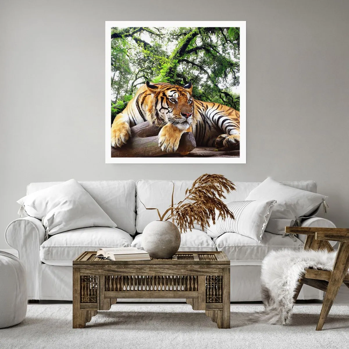 Plakat - Med venlig hilsen - 60x60 cm