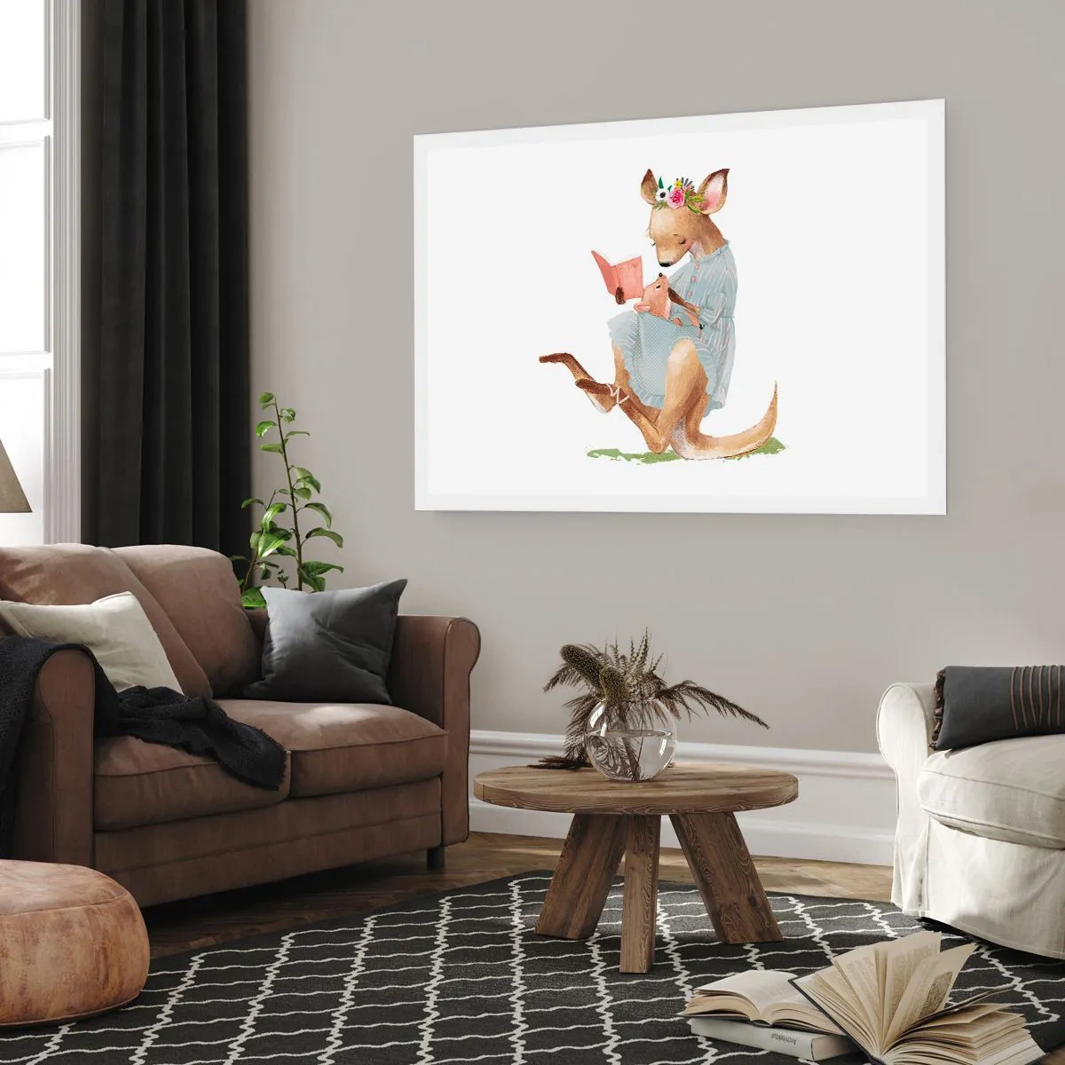 Plakat - Læs for mig, mor - 70x50 cm