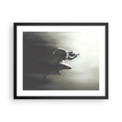 Plakat i sort ramme - Ustoppelig - 50x40 cm