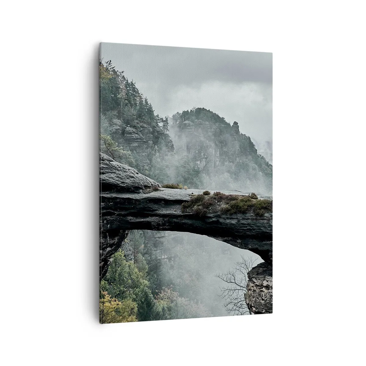 Lærredstryk - Billede på lærred - Eventyret er ved at begynde - 70x100 cm