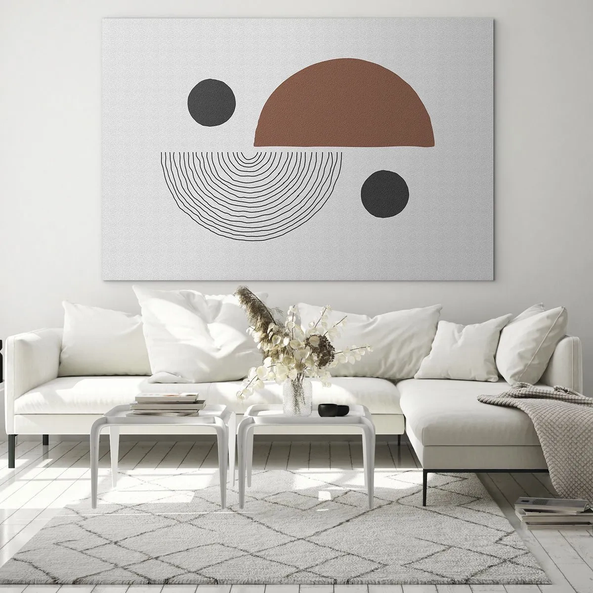 Billede på glas - Perfektion af hjulet - 100x70 cm