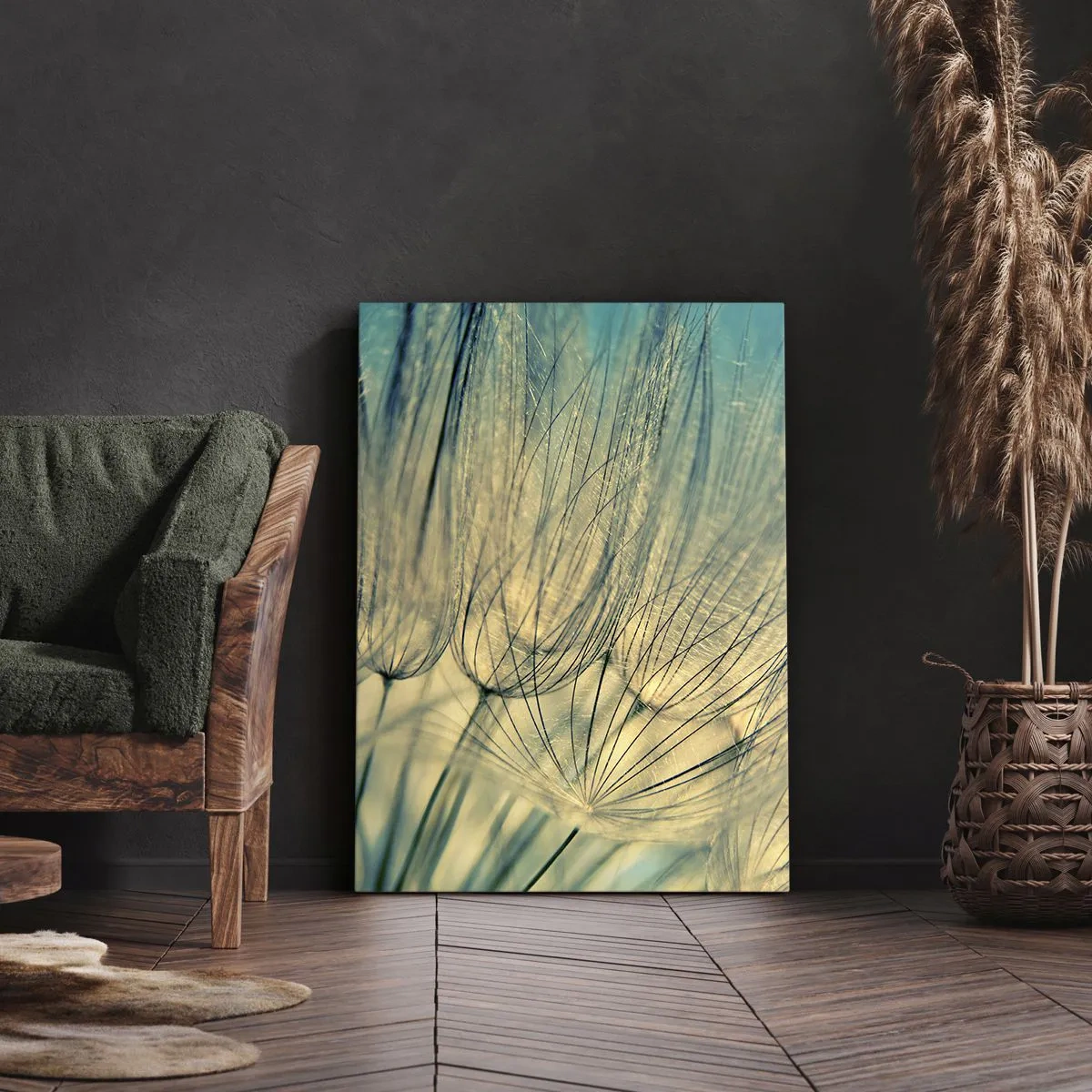Lærredstryk - Billede på lærred - Venter på vinden - 50x70 cm
