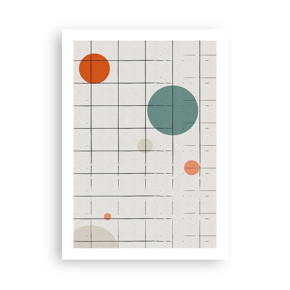 Plakat - Fanget i en fælde. Os eller dem? - 50x70 cm