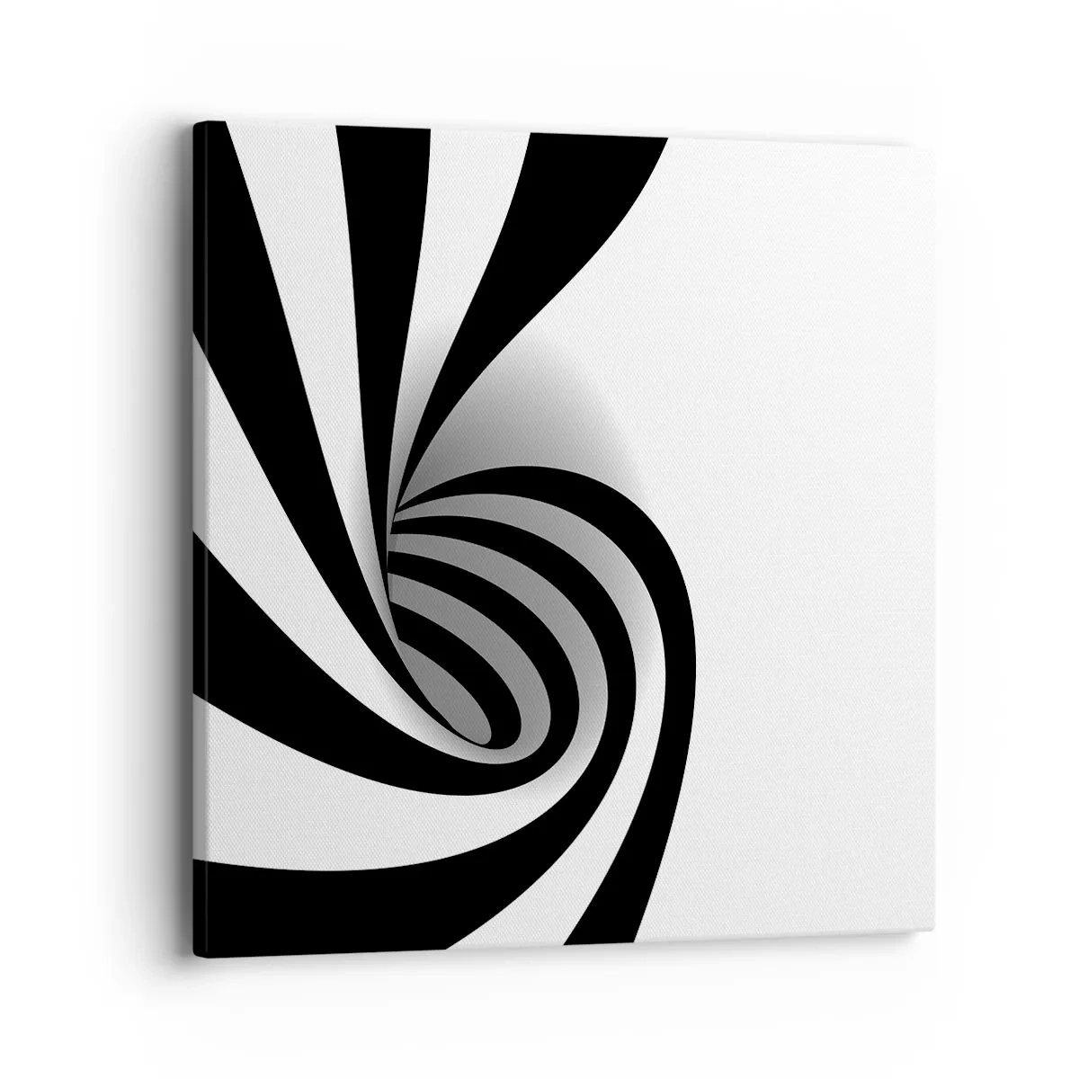 Lærredstryk - Billede på lærred - Og alligevel snurrer den - 40x40 cm