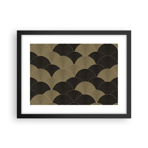 Plakat i sort ramme - Enhed i mangfoldighed - 40x30 cm