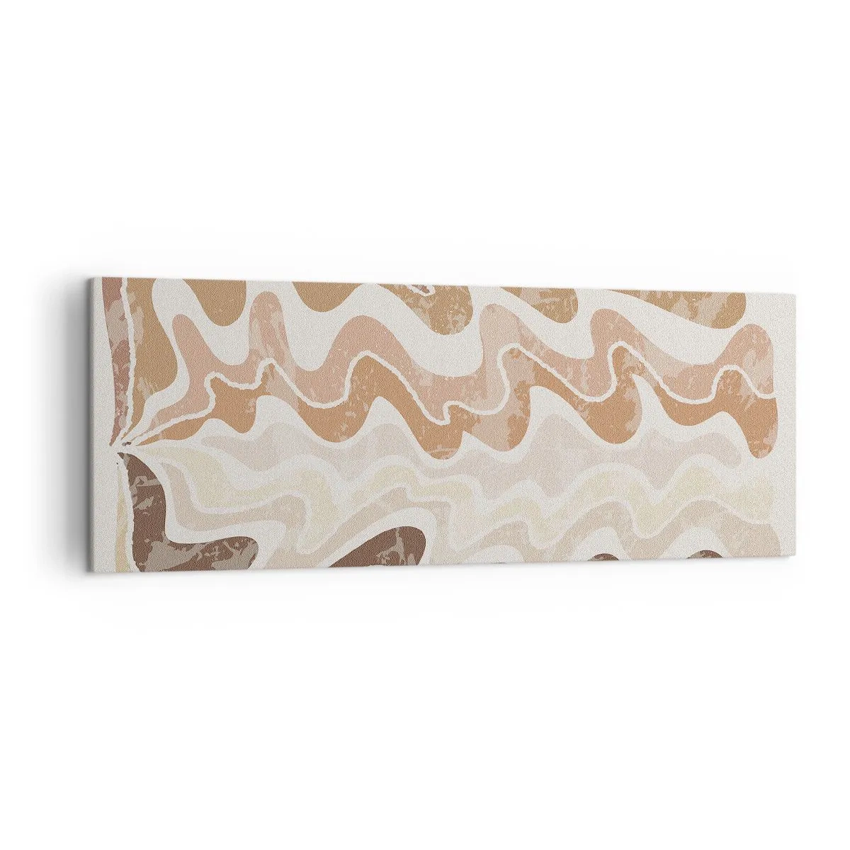 Lærredstryk - Billede på lærred - God energi - gode følelser - 140x50 cm