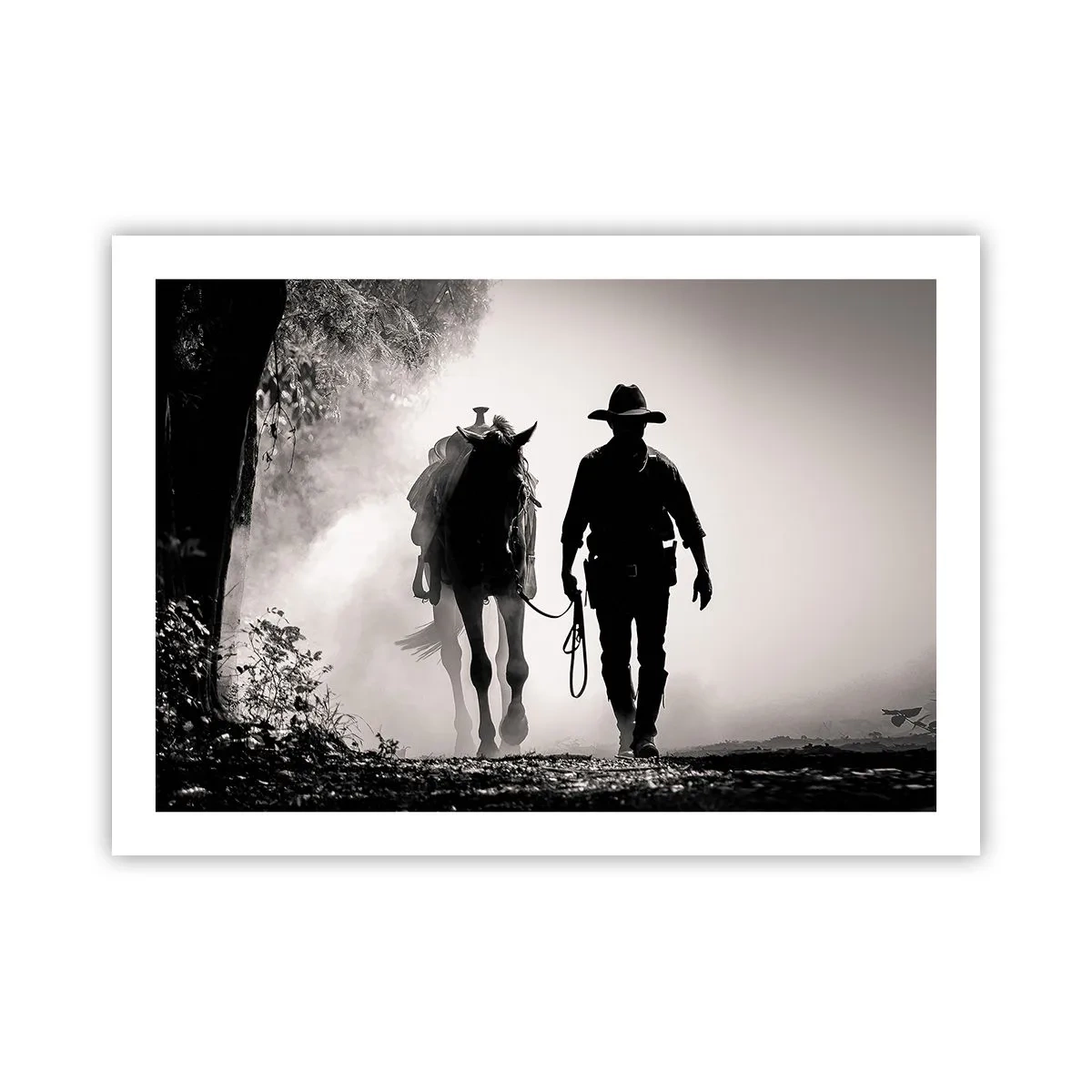 Plakat - En morgen i Texas - 70x50 cm
