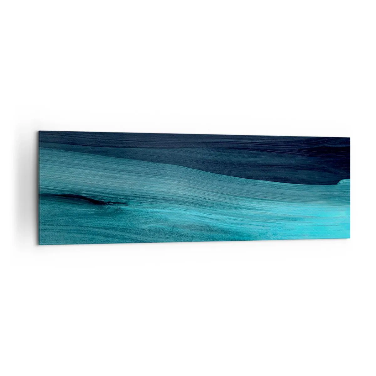 Lærredstryk - Billede på lærred - Svøm med strømmen - 160x50 cm