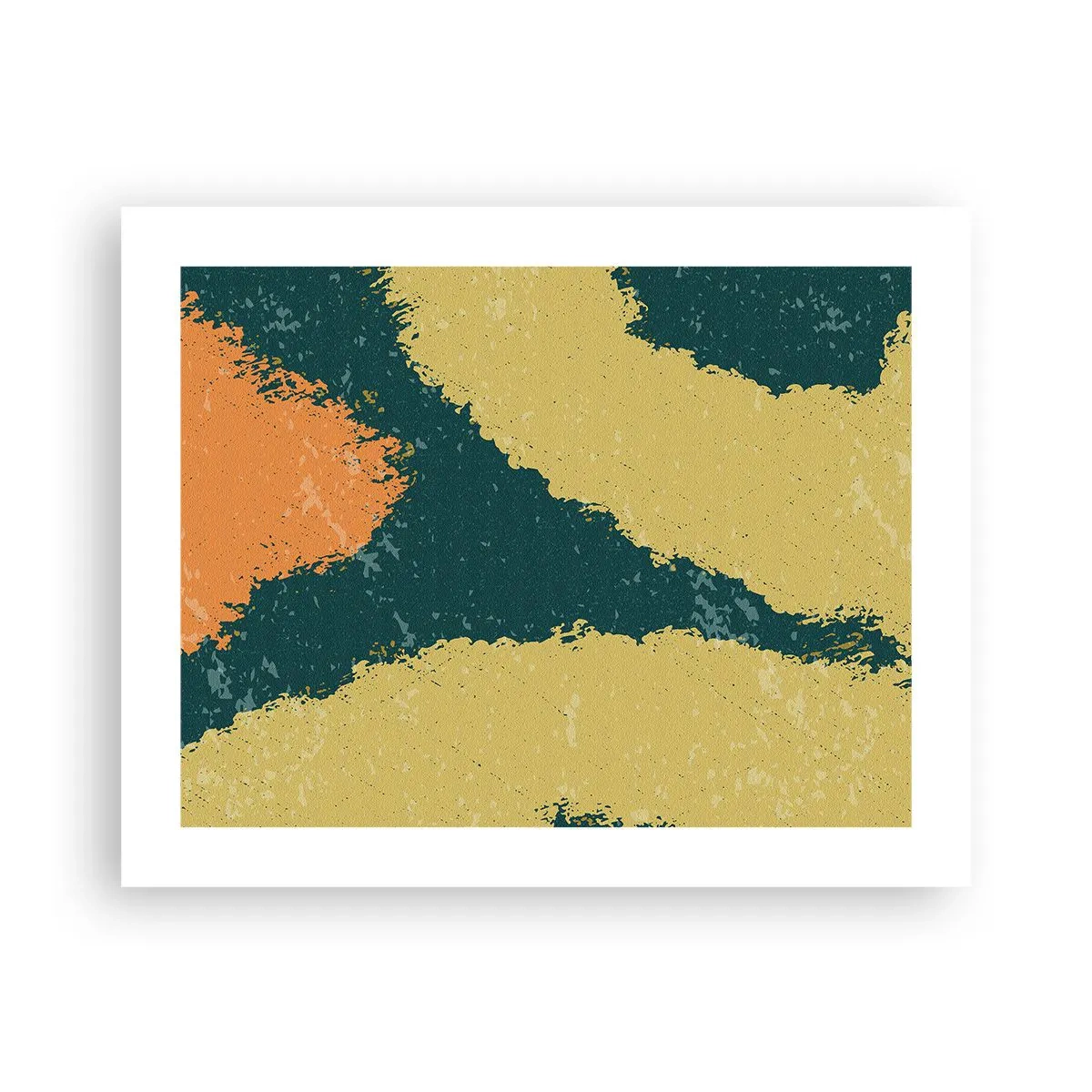 Plakat - Abstraktion - i slowmotion - 50x40 cm