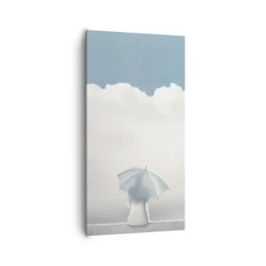 Lærredstryk - Billede på lærred - På kanten af virkelighed og drømme - 65x120 cm