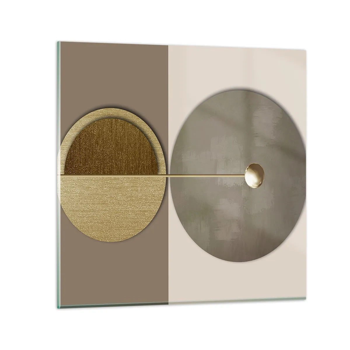 Billede på glas - Perfekt balance - 50x50 cm