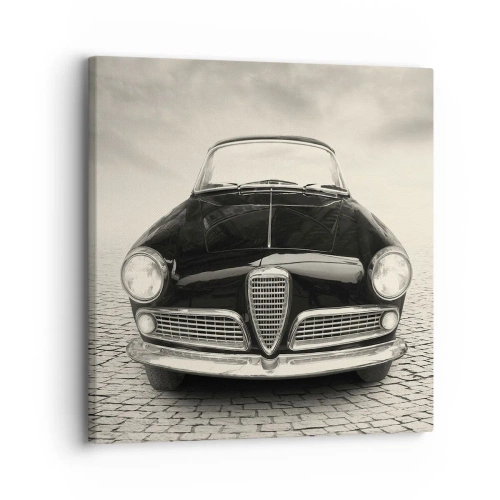 Lærredstryk - Billede på lærred - Og hvordan kan man ikke elske mig? - 30x30 cm