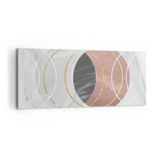 Lærredstryk - Billede på lærred - Sfærernes musik - 120x50 cm