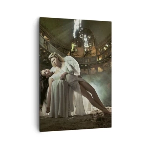 Lærredstryk - Billede på lærred - Ånden i det gamle teater - 50x70 cm