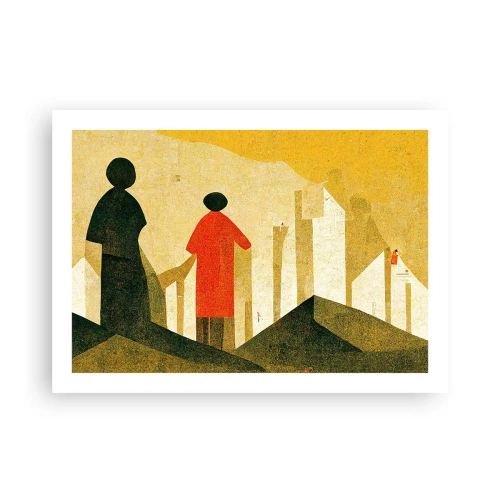 Plakat - Stadig langt væk - 70x50 cm