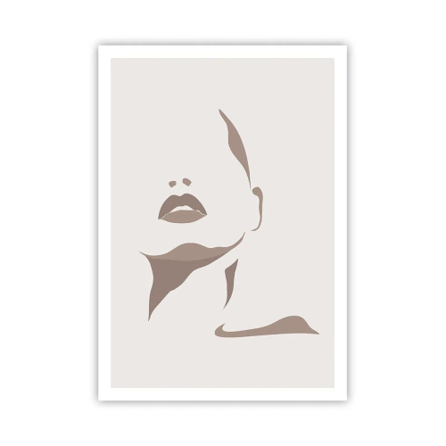 Plakat - Skabt af lys og skygge - 70x100 cm