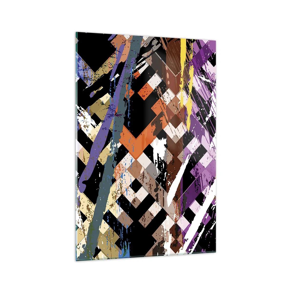 Billede på glas - Kvadratisk - 70x100 cm