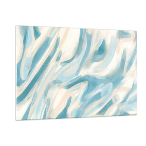 Billede på glas - Forårsbriser - 120x80 cm