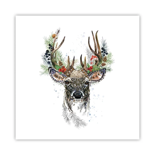 Plakat - I festlig påklædning - 60x60 cm