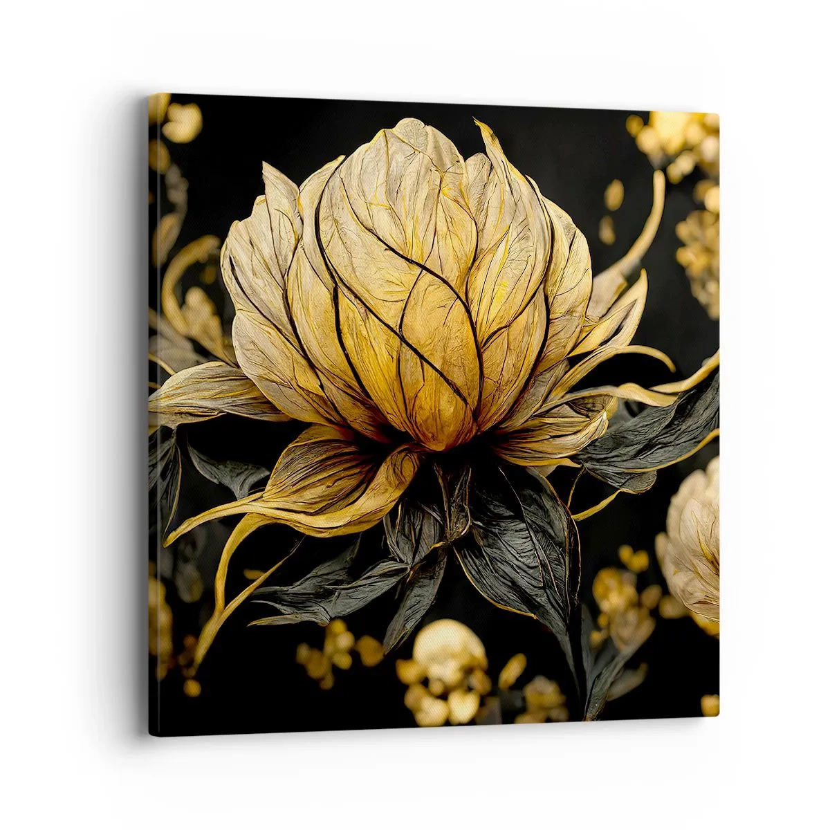 Lærredstryk - Billede på lærred - Subtil skrøbelighed - 40x40 cm