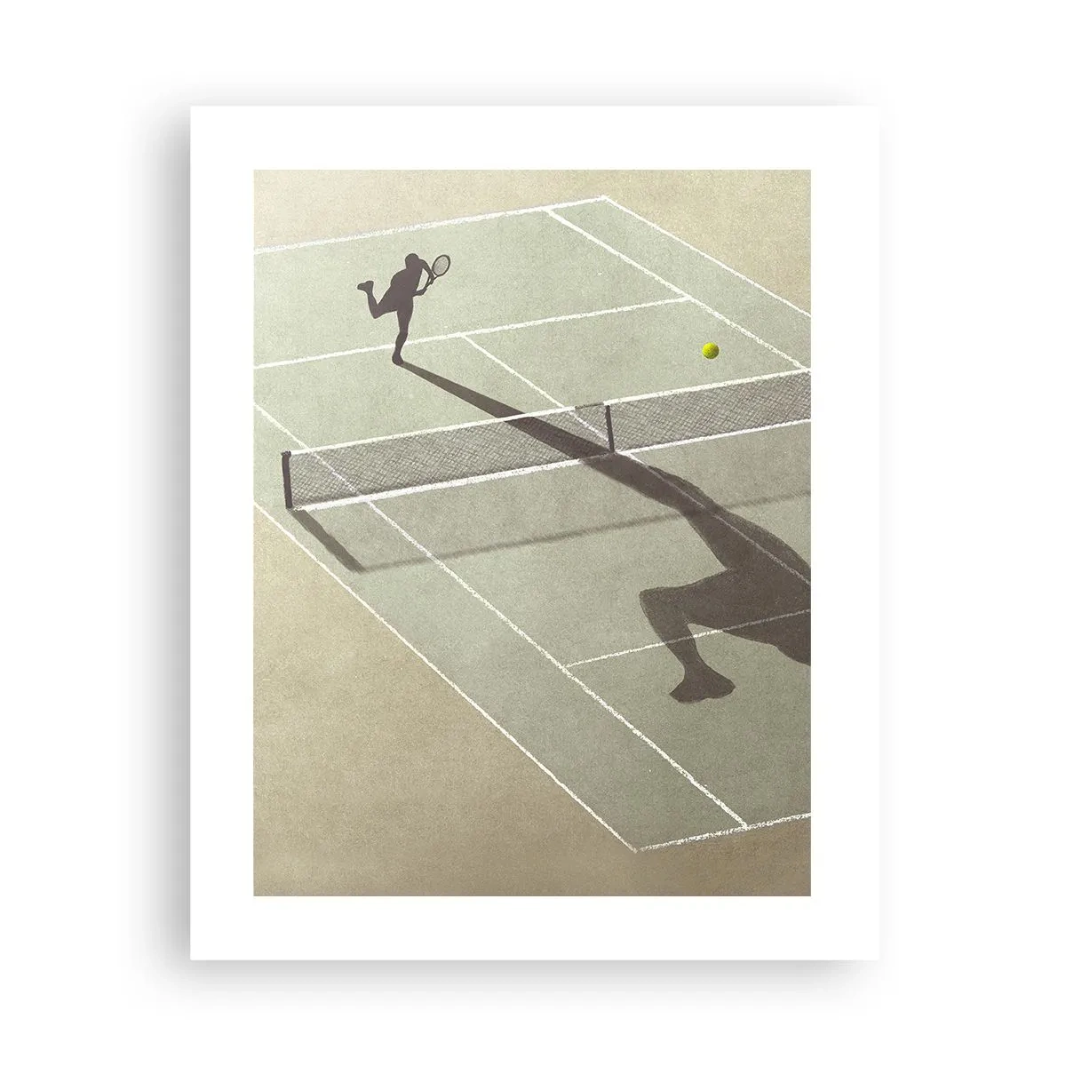 Plakat - Overvind dig selv - 40x50 cm