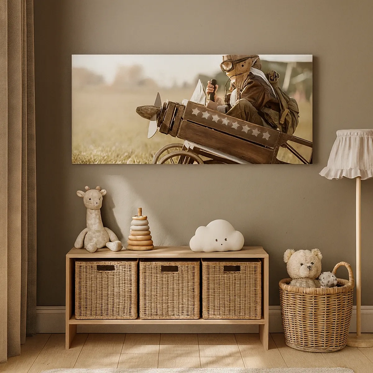 Lærredstryk - Billede på lærred - Start mod drømmen - 30x30 cm