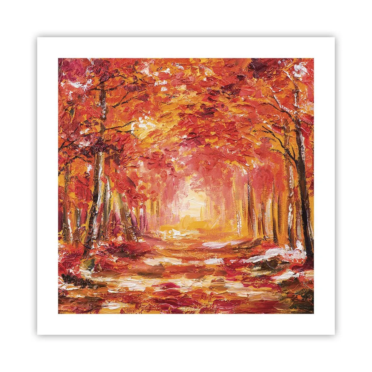 Plakat - Kobberskov - 50x50 cm