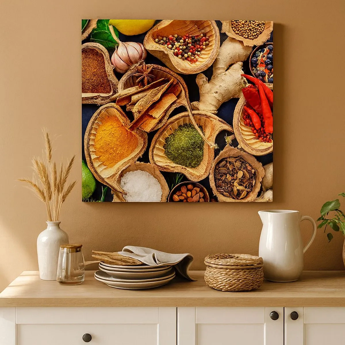 Lærredstryk - Billede på lærred - Tag, hvad du vil have - 30x30 cm