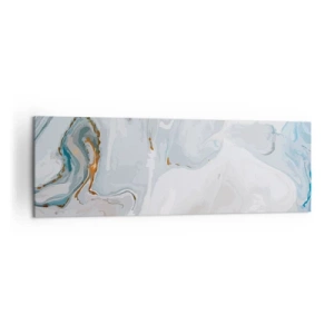 Lærredstryk - Billede på lærred - Hvid opløftet - 160x50 cm