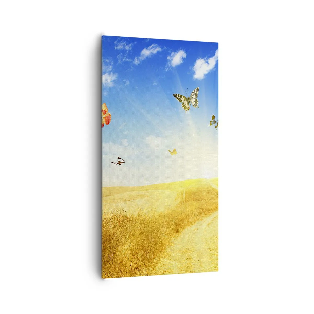 Lærredstryk - Billede på lærred - Og hvordan kan man ikke elske sommeren? - 65x120 cm