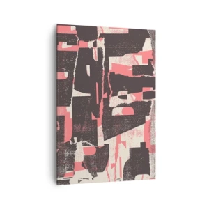 Lærredstryk - Billede på lærred - Al trængsel og travlhed - 70x100 cm