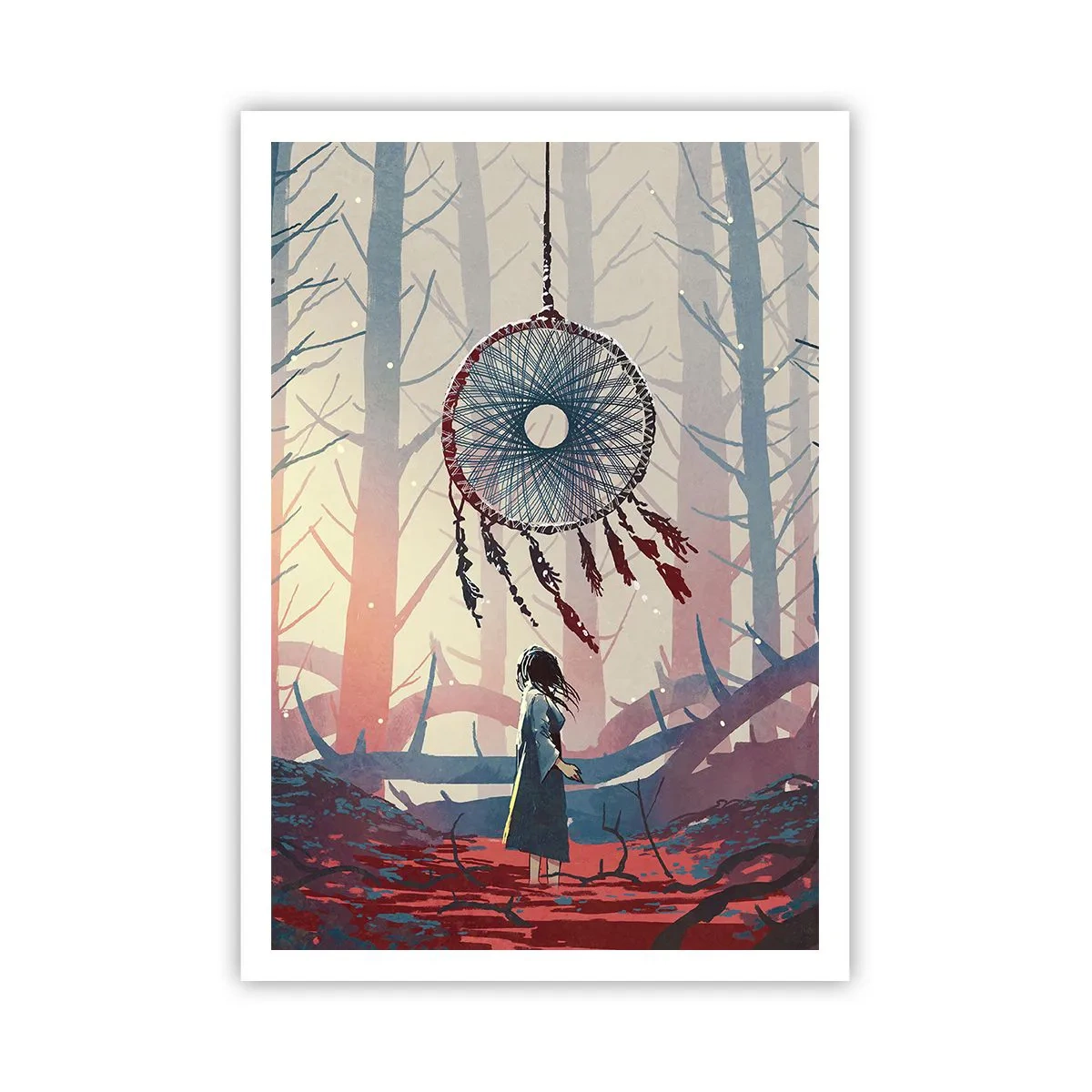 Plakat - Det hemmelige ritual for lykke - 70x100 cm