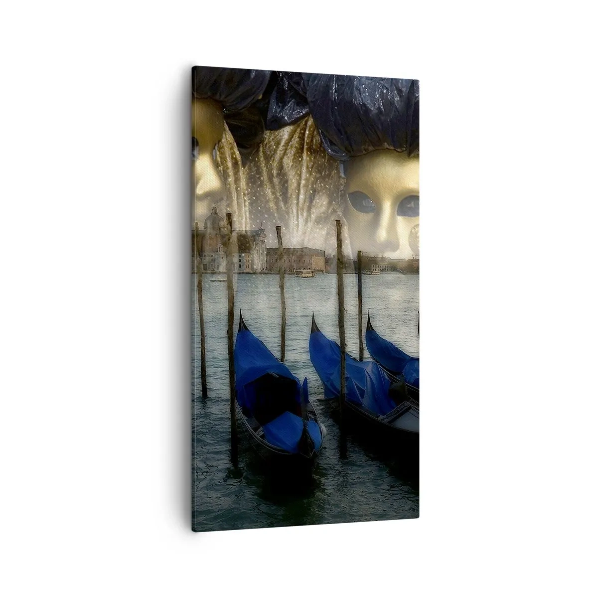 Lærredstryk - Billede på lærred - Tid til at starte karneval - 55x100 cm