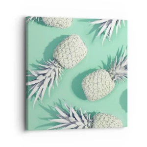 Lærredstryk - Billede på lærred - passer godt sammen med mynte - 30x30 cm