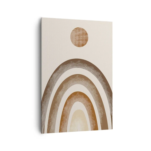 Lærredstryk - Billede på lærred - I en galakse langt, langt væk - 70x100 cm