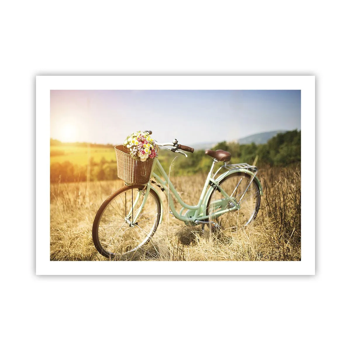 Plakat - Jeg bliver her et stykke tid - 70x50 cm