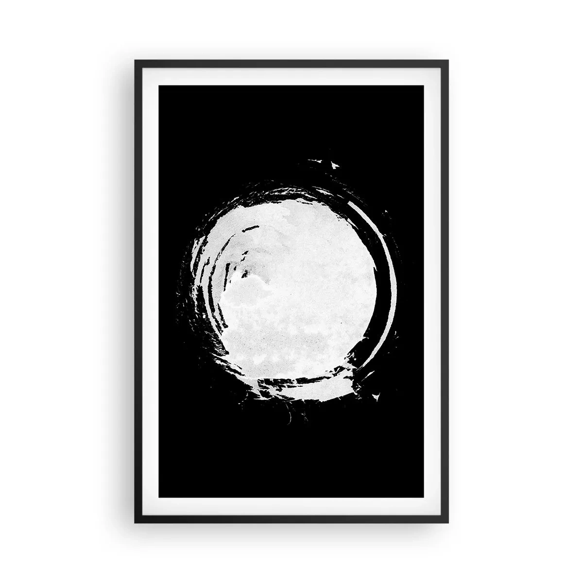Plakat i sort ramme - Den gode vej ud - 61x91 cm