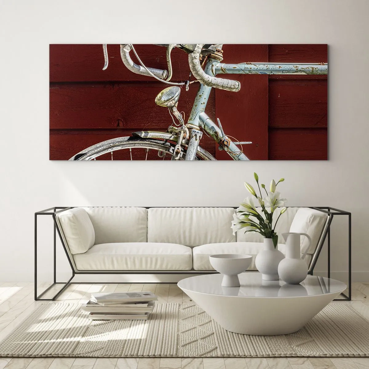 Billede på glas - Skabt til at sejre - 100x40 cm