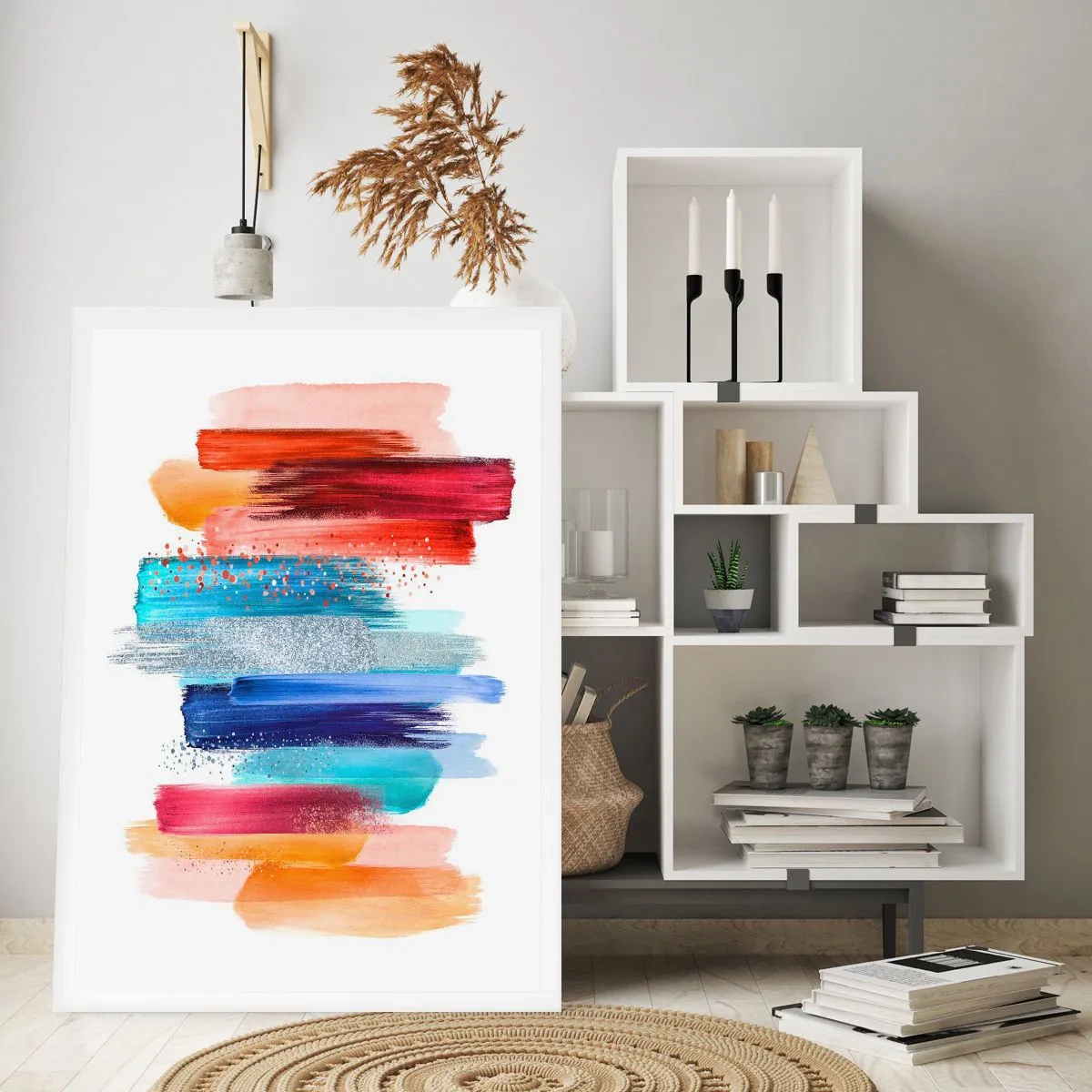 Plakat - Op og ned  - 70x100 cm