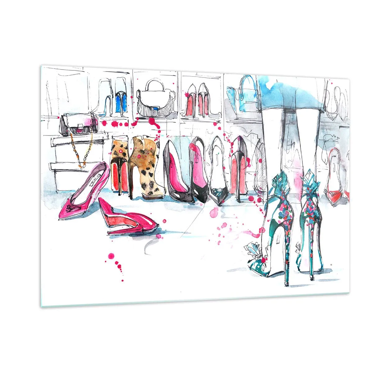 Billede på glas - Sesam, åbn dig - 120x80 cm