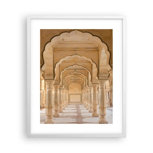 Plakat i hvid ramme - I maharajaens palads - 40x50 cm