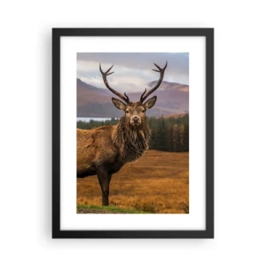 Plakat i sort ramme - Naturens majestæt - 30x40 cm